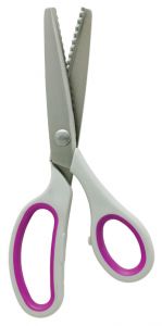 Right and Left Handed Soft Grip Pinking Shears 23cm | Hemline H388
