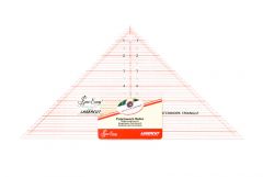 QUILTING RULER 90 DEGREE TRIANGLE 7-1/2 X 15-1/2 INCH Sew Easy NL4172