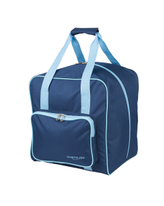 Sewing Online Large Overlocker Bag, Navy | 38 x 36 x 33cm | Carry Bag for Janome, Brother, Singer, Bernina, and Most Overlockers - PT650-NAVY