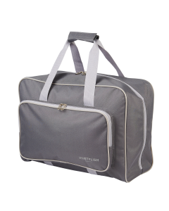 Sewing Machine Bag Grey | 46 x 33 x 20cm | Carry Bag for Janome, Brother, Singer, Bernina and Most Sewing Machines Sew Stylish PT660-GREY