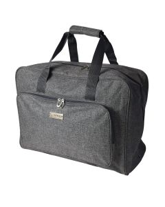 Sewing Machine Bag Heather Grey | 46 x 33 x 20cm | Carry Bag for Janome, Brother, Singer, Bernina and Most Sewing Machines Sew Stylish PT660-HEATHER-GREY