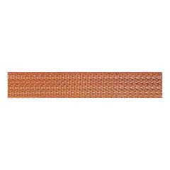 Berisfords 15mm Copper Textured Metallic Ribbon (20m spool) Berisfords Ribbon R371015-223