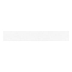 Berisfords 25mm White Grosgrain Ribbon (20m spool) Berisfords Ribbon R4102525-9401