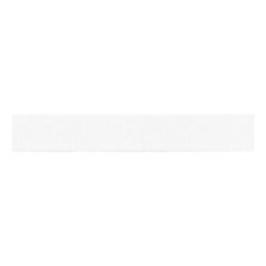 Berisfords 6mm White Grosgrain Ribbon (20m spool) Berisfords Ribbon R410256-9401