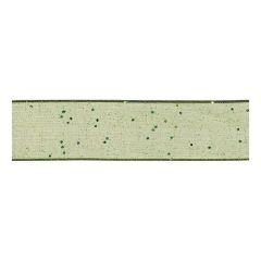 Berisfords 25mm Cypress Random Glitter Ribbon (20m spool) Berisfords Ribbon R4280225-980