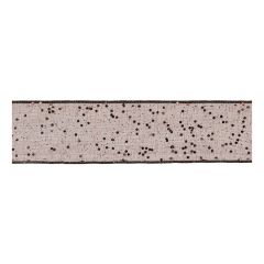 Berisfords 40mm Dark Brown Random Glitter Ribbon (20m spool) Berisfords Ribbon R4280240-25
