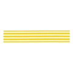 Berisfords 9mm Yellow Stripes Ribbon (25m spool)