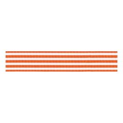 Berisfords 9mm Orange Stripes Ribbon (25m spool)