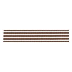 Berisfords 9mm Brown Stripes Ribbon (25m spool)