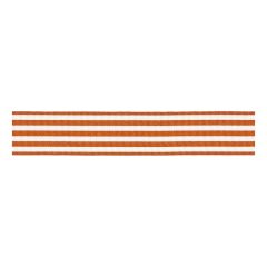 Berisfords 9mm Rust Stripes Ribbon (25m spool)