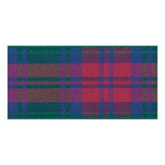 Berisfords 16mm Lindsay Woven Tartan Ribbon (25m spool) Berisfords Ribbon R762216-12