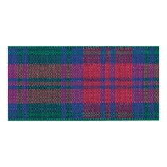 Berisfords 7mm Lindsay Woven Tartan Ribbon (25m spool) Berisfords Ribbon R76227-12