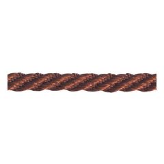 Berisfords 5mm Hot Chocolate Barley Twist Rope Ribbon (20m spool)