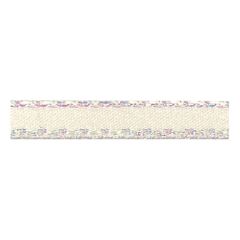 Berisfords 15mm Ivory Iridescent Edge Satin Ribbon (20m spool) Berisfords Ribbon R948615-8