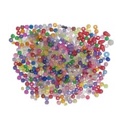 Beads Assorted: 1 x 250g Pack