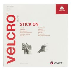 Velcro Tape Stick On Black 20mm :: 10m Velcro V60221