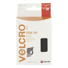 Velcro Tape Sew On Black Velcro V602---SWSWBLK