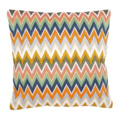 Long Stitch Cushion: Zigzag Vervaco PN-0147946
