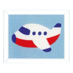 Long Stitch Kit: Little Plane Vervaco PN-0150013