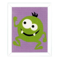 Tapestry Kit: Green Little Monster Vervaco PN-0150017