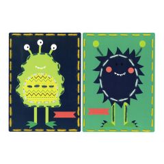 Embroidery Cards: Space Monsters (Set of 2) Vervaco PN-0157037