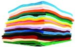 100 Piece Assorted Acrylic Felt Pack