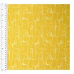 Cotton Craft Fabric 110cm wide x 1m | Sewing Patterns | 13657-YELLOW