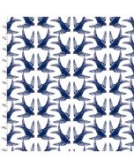 Cotton Craft Fabric 110cm wide x 1m Madison Collection - Swallows