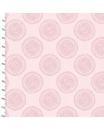 Brushed Cotton Craft Fabric 110cm wide x 1m Mommy and Me Collection - Medallion