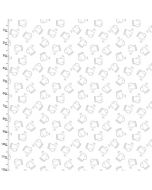 Cotton Craft Fabric 110cm wide x 1m Feed The Bees Collection-Watering Can