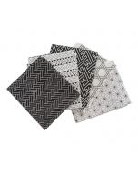 Geometric Maze Themed Pack of 5 Cotton Fat Quarters - Sewing Online FA226