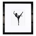 Counted Cross Stitch Kit: Ballet Silhouette 2 (Evenweave)