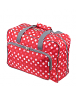 Sewing Machine Bag Red Dot 33 x 45.7 x 20.32 cm - Sew Stylish PT660-RED-POLKA