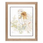 Lanarte PN-0007952 Horse And Flowers Counted Cross Stitch Kit