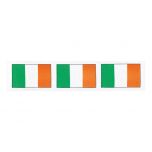 Berisfords Green, White & Orange Irish Tricolour Flag Ribbon (20m spool)