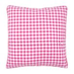 Cushion Back with Zipper: Pink: 45 x 45cm