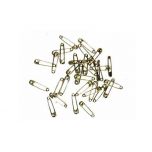 Nickel Plated Safety Pins | Available in 3 Sizes | 19mm, 23mm, and 34mm