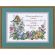 <strong>Flowery Verse Stamped Cross Stitch Kit</strong> <em>Dimensions D03160</em>