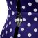 <strong>Adjustable Dressmakers Dummy</strong> <span>in Purple Polka Dot with Hem Marker, Dress Form Sizes 6 to 22, Pin, Measure, Fit and Display your Clothes on this Tailors Dummy</span> <em>Sewing Online 5906</em>