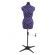 <strong>Adjustable Dressmakers Dummy</strong> <span>in Purple Polka Dot with Hem Marker, Dress Form Sizes 6 to 22, Pin, Measure, Fit and Display your Clothes on this Tailors Dummy</span> <em>Sewing Online 5906</em>