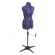 <strong>Adjustable Dressmakers Dummy</strong> <span>in Purple Polka Dot with Hem Marker, Dress Form Sizes 6 to 22, Pin, Measure, Fit and Display your Clothes on this Tailors Dummy</span> <em>Sewing Online 5906</em>