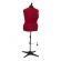 Sewing Online Adjustable Dressmakers Dummy, Diana in Red Fabric with Hem Marker, Dress Form Sizes 28 to 32 - Pin, Measure, Fit and Display your Clothes on this Tailors Dummy - Diana-D