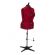Sewing Online Adjustable Dressmakers Dummy, Diana in Red Fabric with Hem Marker, Dress Form Sizes 28 to 32 - Pin, Measure, Fit and Display your Clothes on this Tailors Dummy - Diana-D