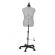 <strong>Adjustable Dressmakers Dummy</strong> <span>Celine Standard Plus in Grey Fabric with Hem Marker, Dress Form Sizes 16 to 20, Pin, Measure, Fit and Display your Clothes on this Tailors Dummy</span> <em>Sewing Online FG961</em>
