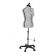 <strong>Adjustable Dressmakers Dummy</strong> <span>Celine Standard Plus in Grey Fabric with Hem Marker, Dress Form Sizes 16 to 20, Pin, Measure, Fit and Display your Clothes on this Tailors Dummy</span> <em>Sewing Online FG961</em>