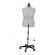 <strong>Adjustable Dressmakers Dummy</strong> <span>Celine Standard Plus in Grey Fabric with Hem Marker, Dress Form Sizes 20 to 22, Pin, Measure, Fit and Display your Clothes on this Tailors Dummy</span> <em>Sewing Online FG962</em>