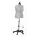 <strong>Adjustable Dressmakers Dummy</strong> <span>Celine Standard Plus in Grey Fabric with Hem Marker, Dress Form Sizes 20 to 22, Pin, Measure, Fit and Display your Clothes on this Tailors Dummy</span> <em>Sewing Online FG962</em>