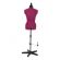 <strong>Adjustable Dressmakers Dummy</strong> <span>Celine Standard in Fuchsia Fabric with Hem Marker, Dress Form Sizes 10 to 22, Pin, Measure, Fit and Display your Clothes on this Tailors Dummy</span> <em>Sewing Online FG97-0-2-</em>