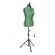 <strong>Adjustable Dressmakers Dummy</strong> <span>Celine Deluxe in Quince Green Fabric with Hem Marker, Dress Form Sizes 16 to 20, Pin, Measure, Fit and Display your Clothes on this Tailors Dummy</span> <em>Sewing Online FG981</em>