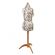 <strong>Adjustable Dressmakers Dummy</strong> <span>Rosebuds Floral Fabric with Natural Wooden Stand, Dress Form Sizes 6 to 22, Pin, Measure, Fit and Display your Clothes on this Tailors Dummy</span> <em>Sewing Online 5912--</em>